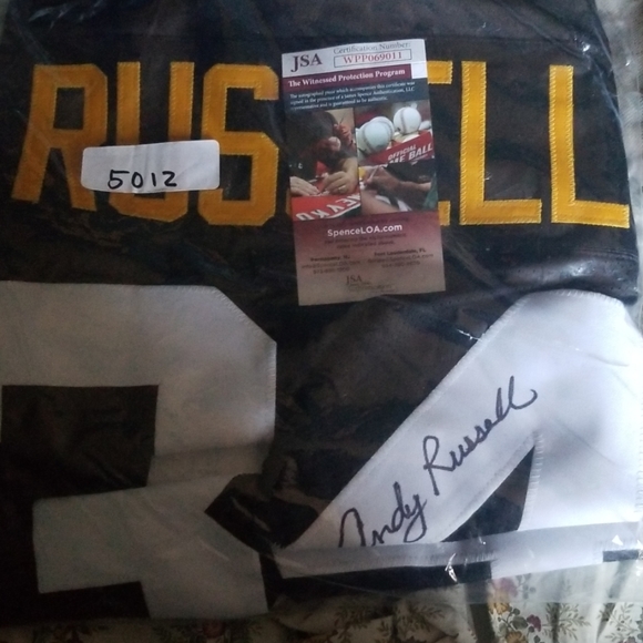 Autographed Steelers jersey - Picture 2 of 3